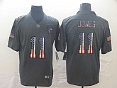 Nike Falcons 11 Julio Jones 2019 Salute To Service USA Flag Fashion Limited Jersey,baseball caps,new era cap wholesale,wholesale hats